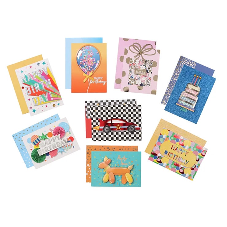 All Occasion Handmade Greeting Card, 40-count