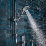 Lifestyle image of shower in bathroom setting