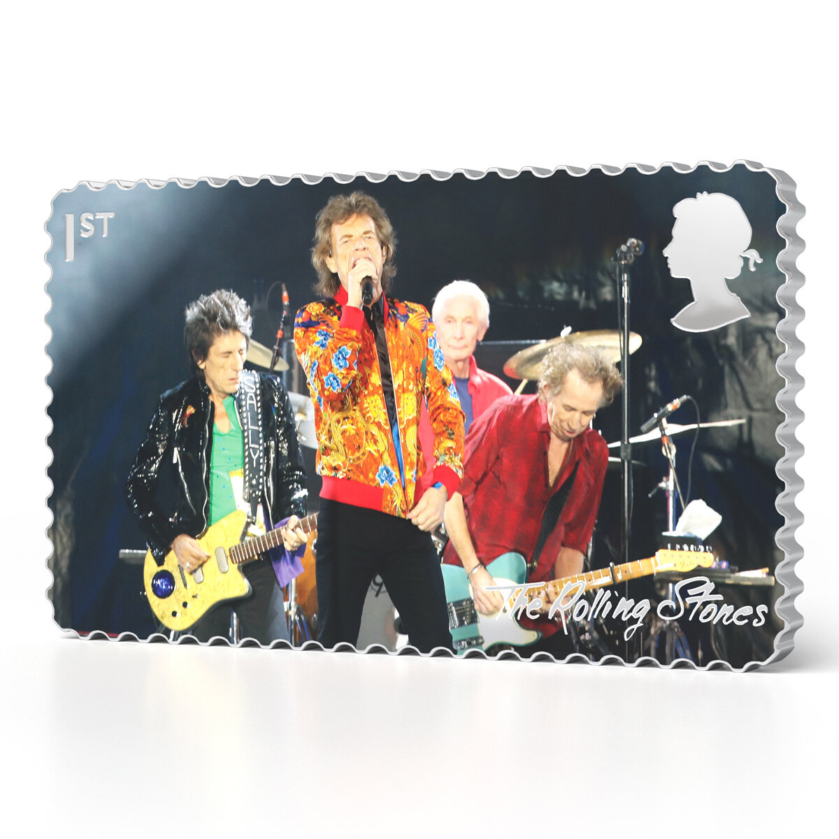 Buy The Rolling Stones Silver Stamp Ingot Back of Stamp Image at Costco.co.uk