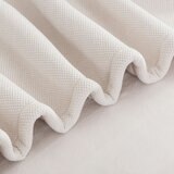 Berkshire Textured Chenille Throw in White, 152 x 178 cm