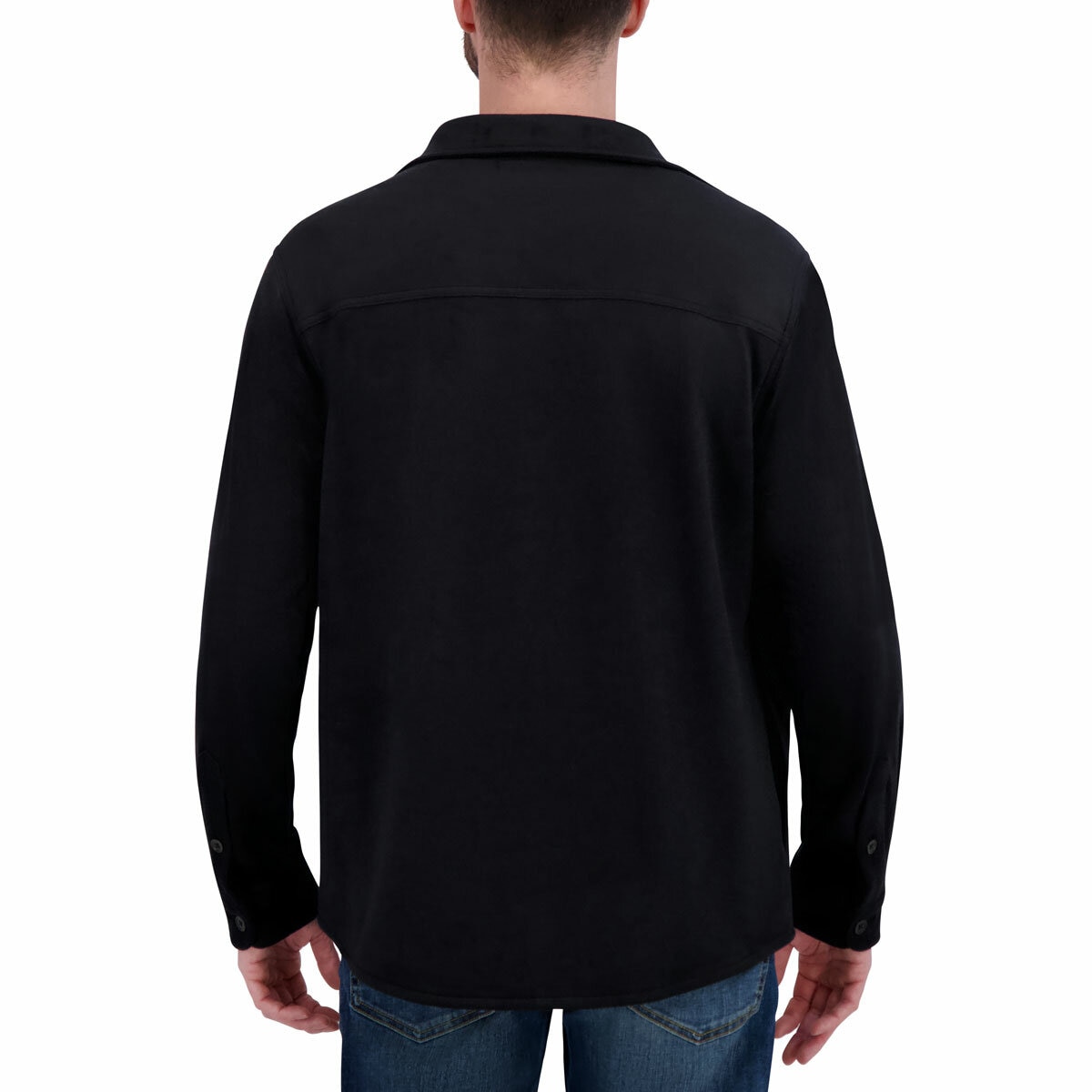 Kirkland Signature Men's Shirt Jacket in Black