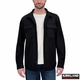 Kirkland Signature Men's Shirt Jacket in Black