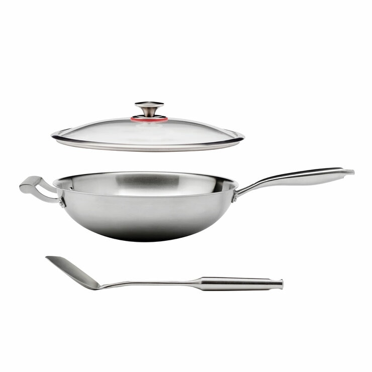 MIU SS Wok 34cm