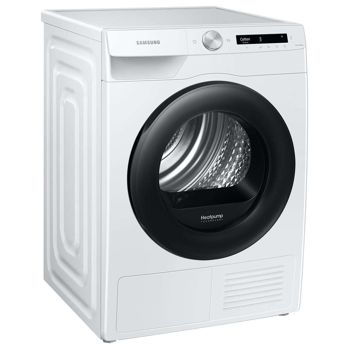 Samsung DV90T5240AW/S1, 9kg, Heat Pump Tumble Dryer, A+++ Rated in