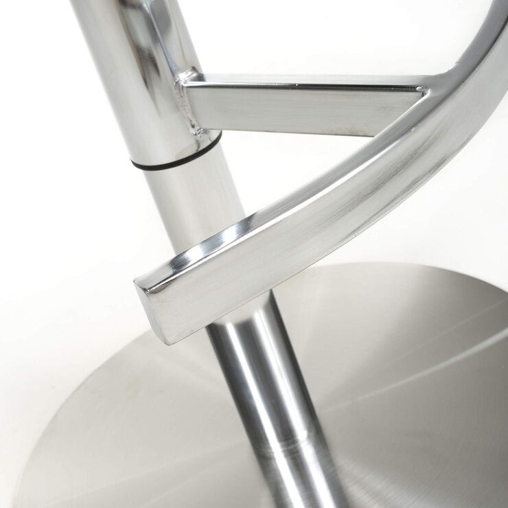 Sigma Mink Brushed Velvet Bar Stool Sigma Mink Brushed Velvet Bar Stool