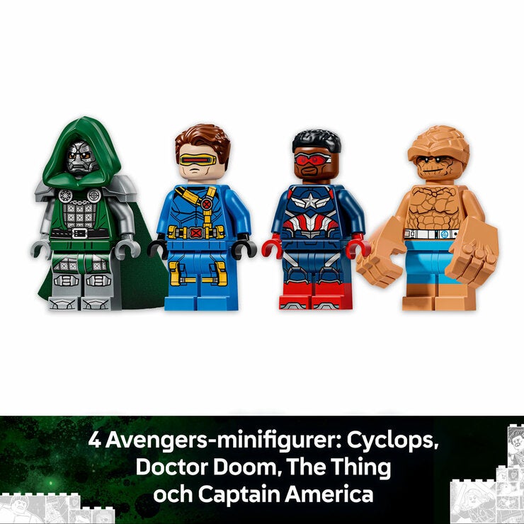 LEGO Super Heroes Avengers: Doomsday Quinjet - Model 76347 (9+ Years)