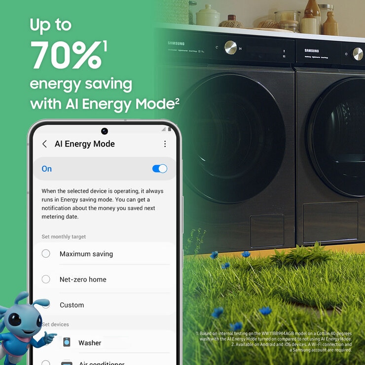 Buy Samsung WW11DG5B25ABEU 11kg, 1400rpm Washing Machine, A Rated in Black at Costco.co.uk