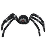 Halloween 7ft (213.4 cm) Huge Spider with 6 LED Light Up Eyes