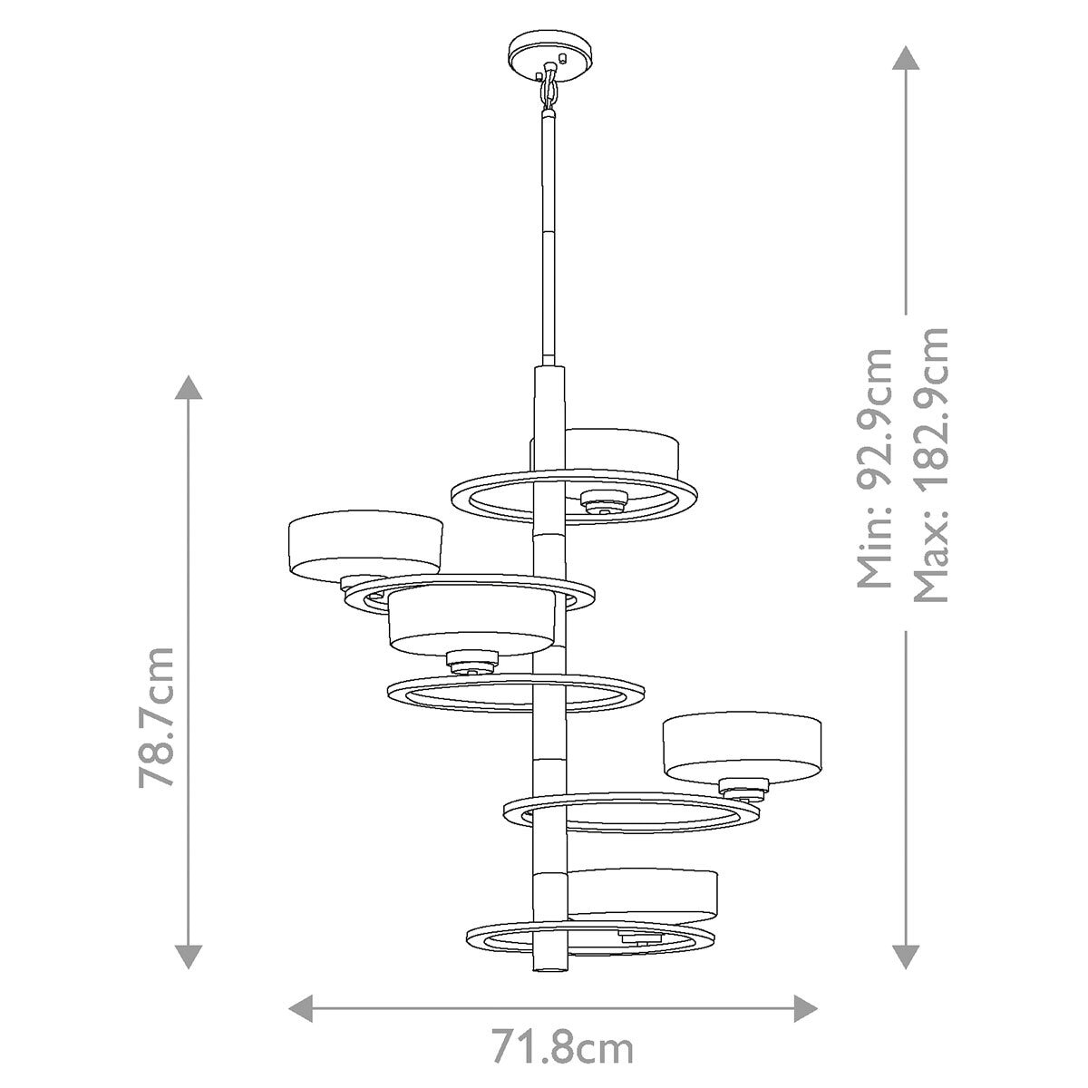 line drawing of light