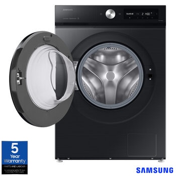 Samsung Series 7 WW90DB7U94GBU1, 9kg Smart Washing Machine, A Rated in Black