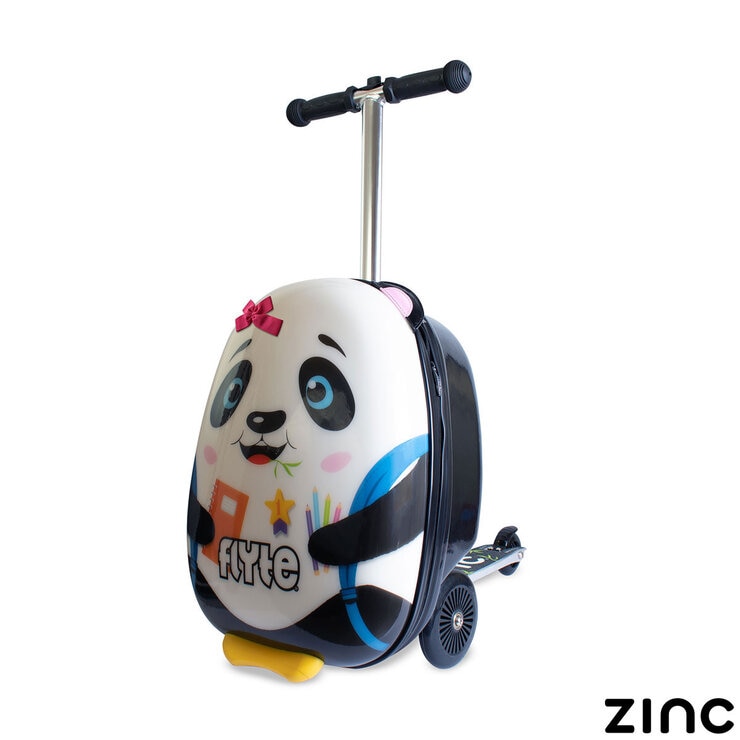 Zinc Flyte Midi 18" Scooter Suitcase, Penny the Panda Zinc Flyte Midi 18" Scooter Suitcase, Penny the Panda