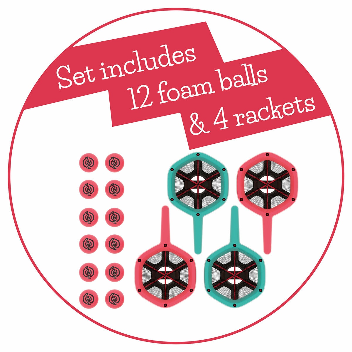 Dodgi Shoot and Catch 4 Pack (10+ Years)