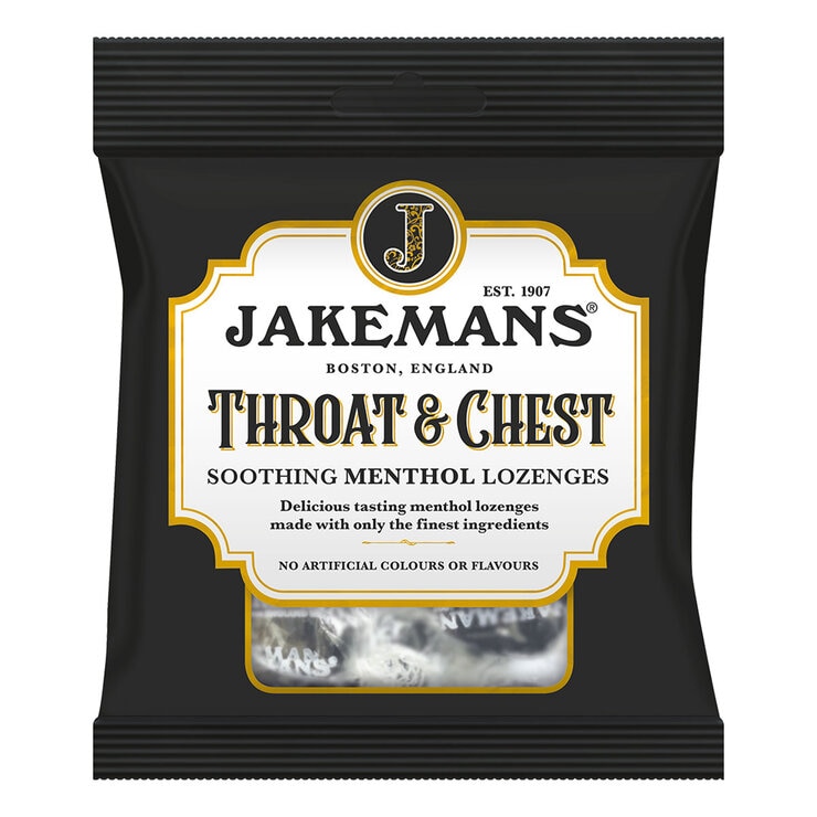 Jakemans Throat & Chest Lozenges, 73g