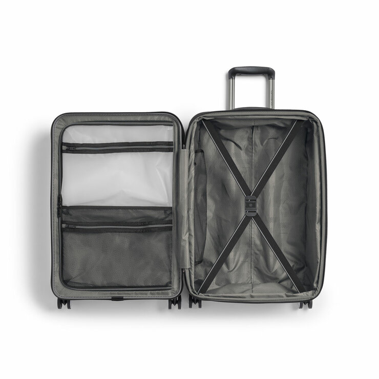 Samsonite Parallax 3 Piece Hardside Luggage Set in Black