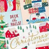 Hallmark Hand Crafted Christmas Card Assortment: Deck The Halls - 40 Pack Hallmark Hand Crafted Christmas Card Assortment: Deck The Halls - 40 Pack