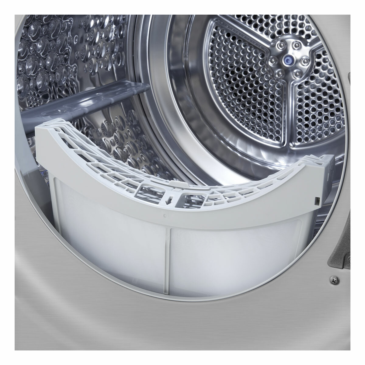 LG RHX7009TSB 9kg Heat Pump Tumble Dryer, A+++ Rated in Silver
