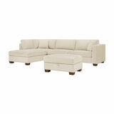 Thomasville Walsen Cream,  Left Hand Facing_White Background