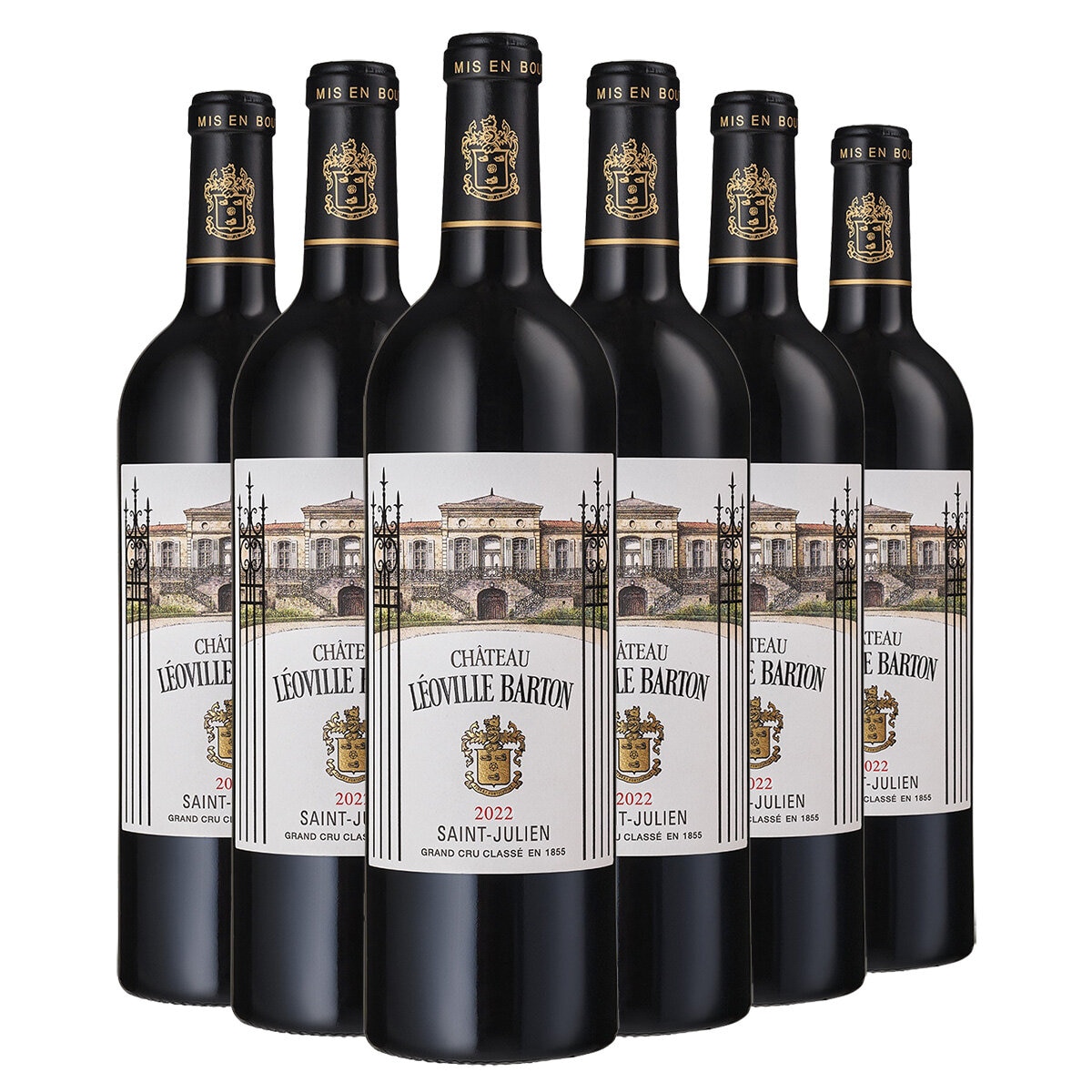 Chateau Leoville Barton Saint Julien 2022, 6 x 75cl