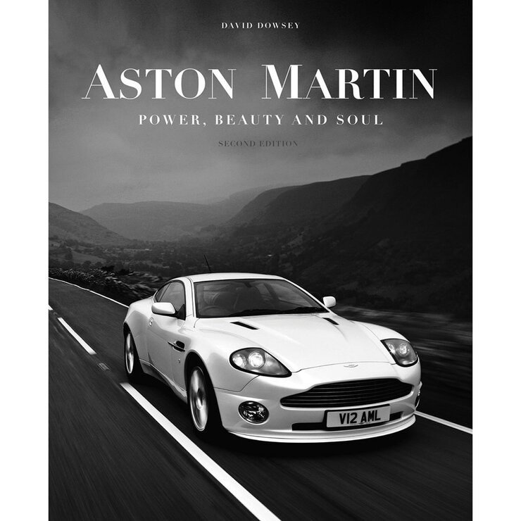 Title Page of Aston Martin book depicting an Aston Martin Title Page of Aston Martin book depicting an Aston Martin