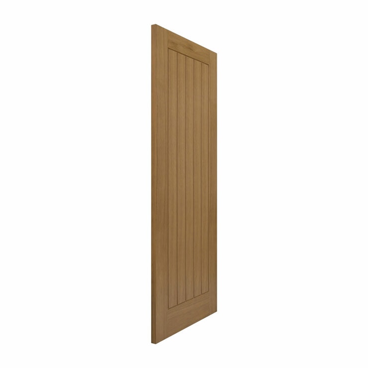 Mendes Internal Prefinished Internal Door - Oak Wiltshire in 3 Sizes