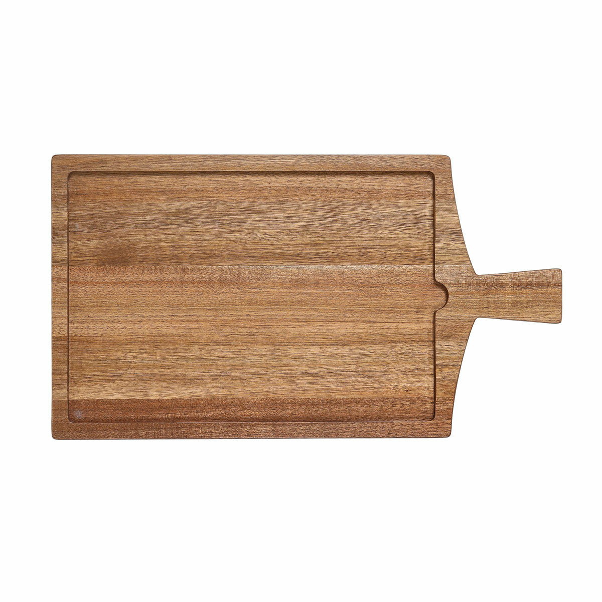 BirdRock Home Slate & Acacia Serving Board
