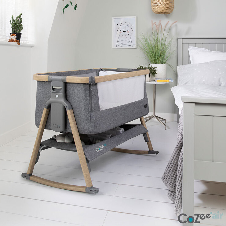 rocking bedside crib
