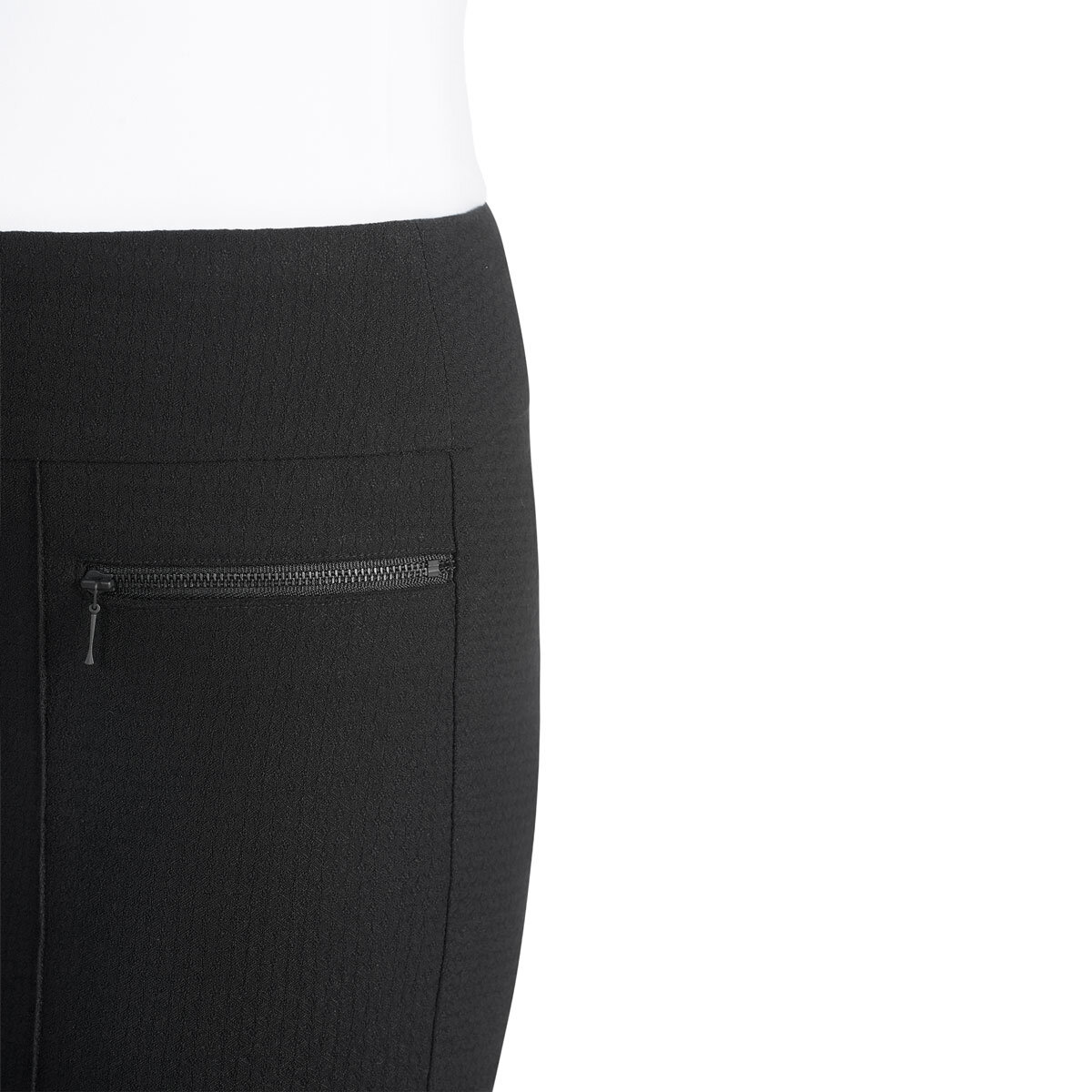 Hilary Radley Women's Pull On Pant in Black