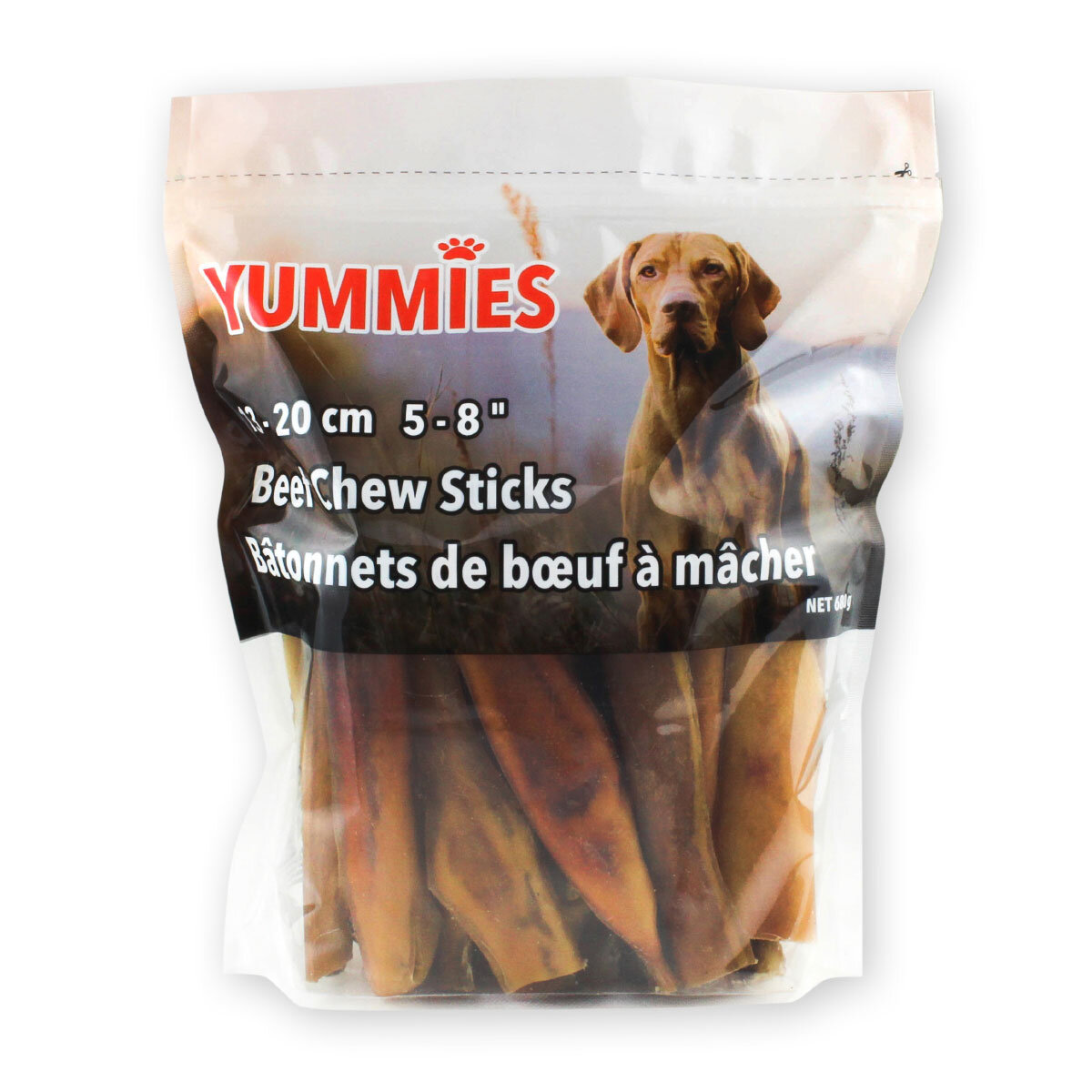  Yummies Beef Chew Sticks 5" - 8", 680g