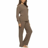 Jezebel Ladies 2 Piece Brushed Rib Lounge Set