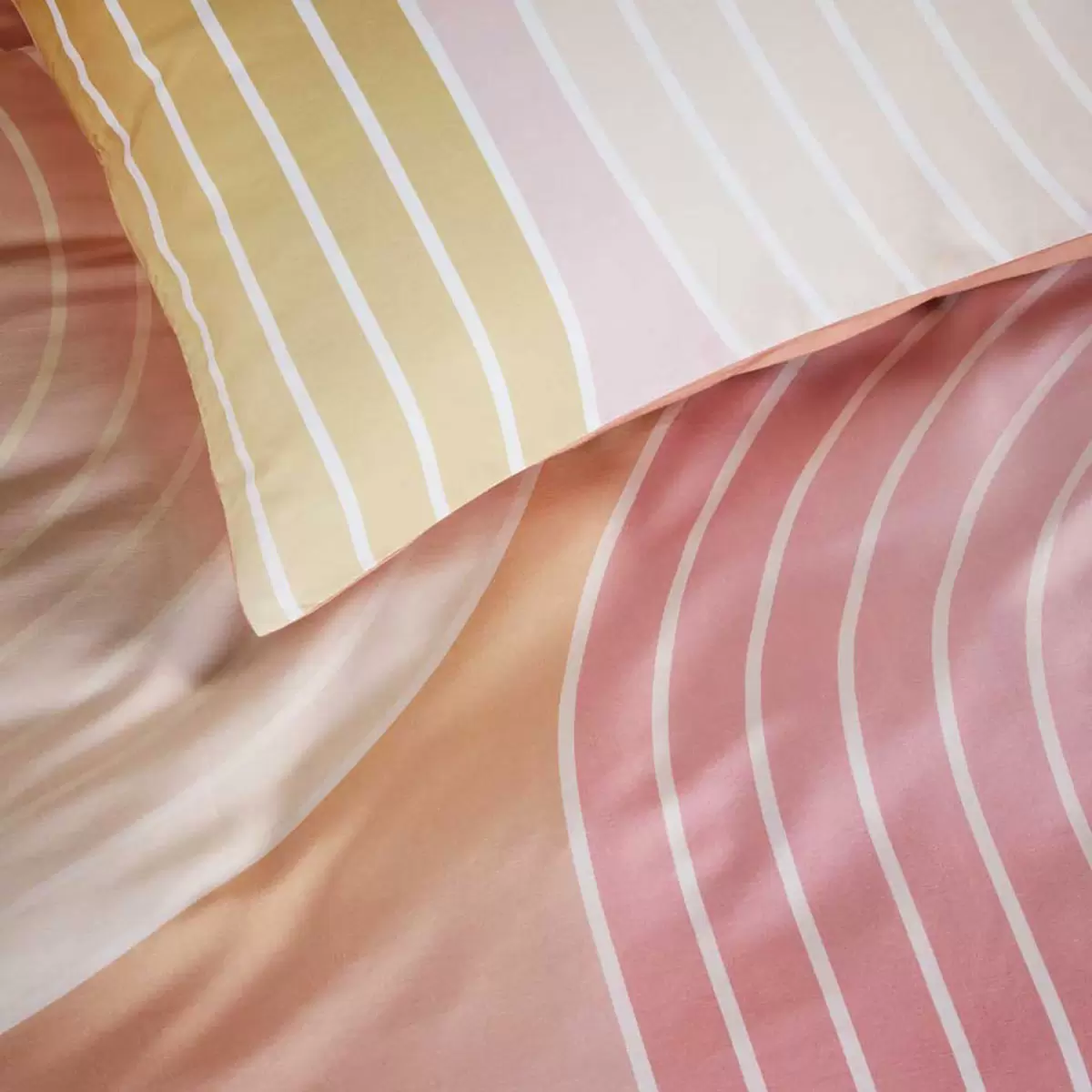 Ensemble de couette corail courbes design hollandais Bedding House en 3 tailles - Photo 7/16