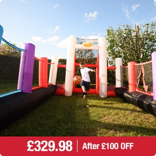 Happy Hop Inflatable Multi-Sport Arena