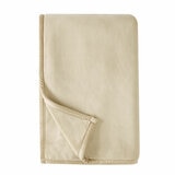 Coco Plush Throw in Sand, 152 x 177 cm Coco Plush Throw in Sand, 152 x 177 cm