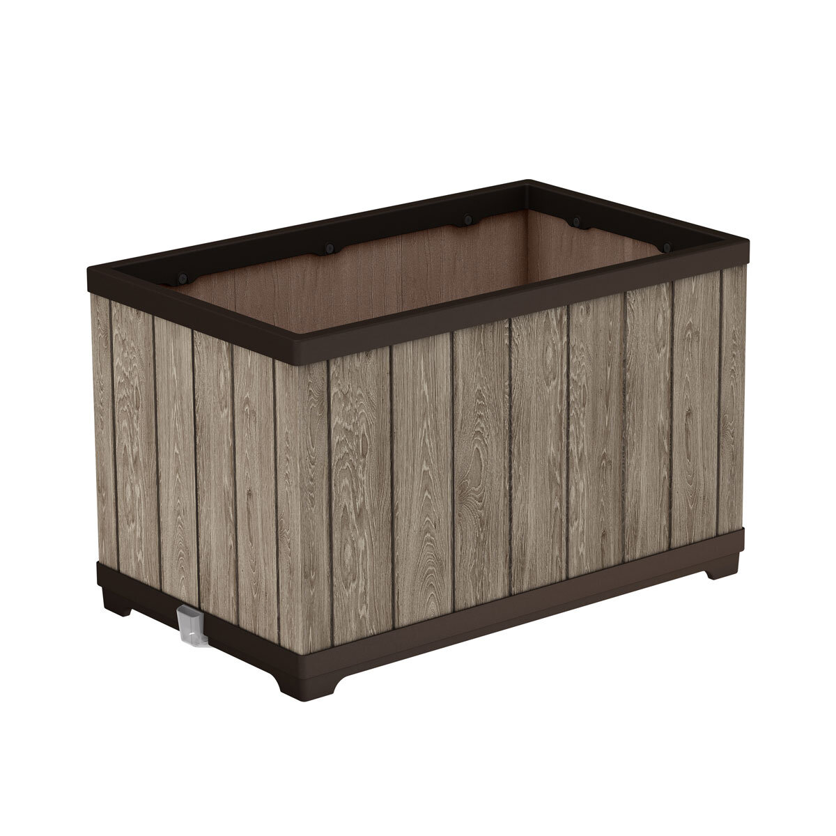 Keter Deco Rectangle Ashwood Planter
