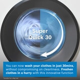 Bosch WGH254A0GB Series 6 10kg Washing Machine, A rated in White