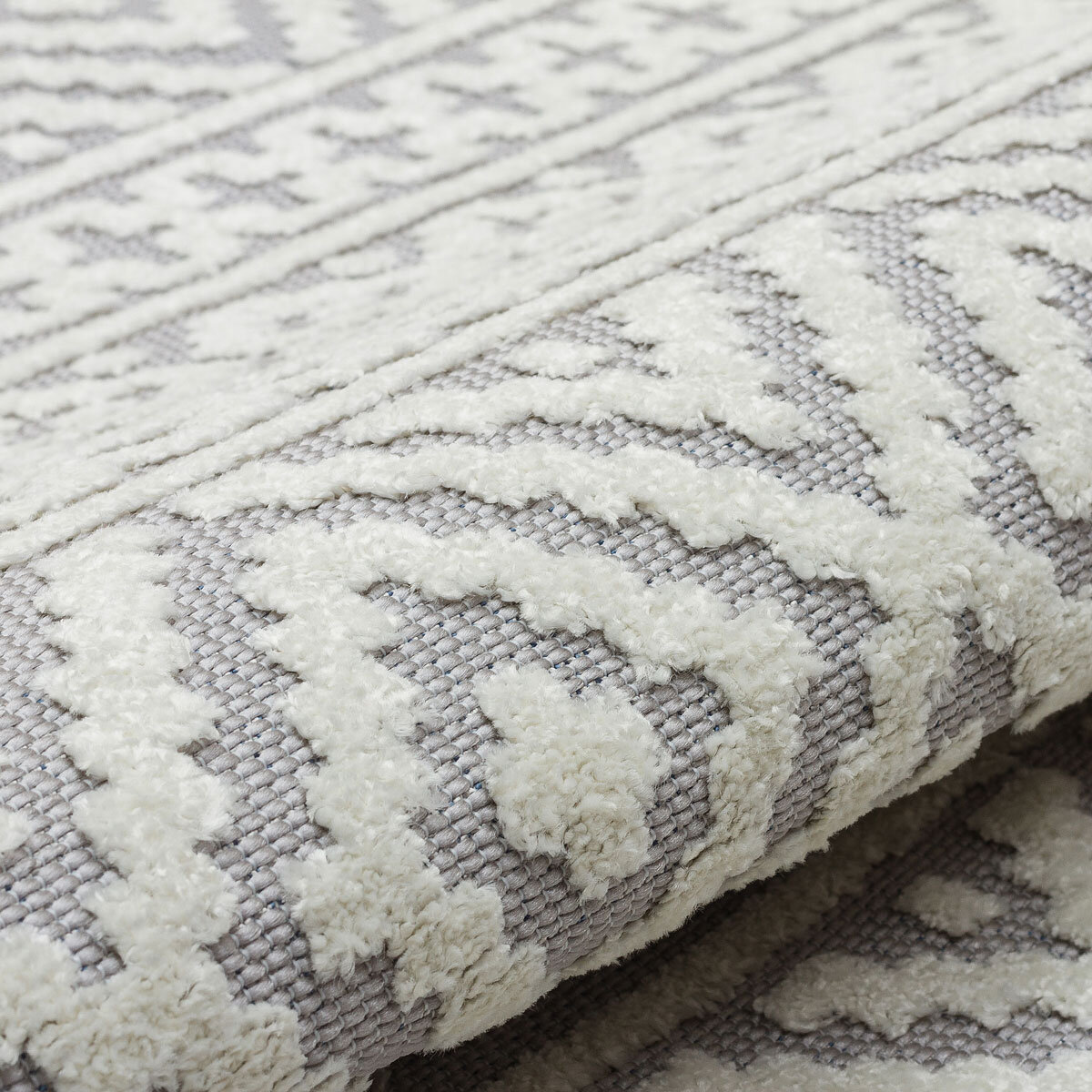 Jazz Silver Indoor / Outdoor Rug, in 2 Sizes