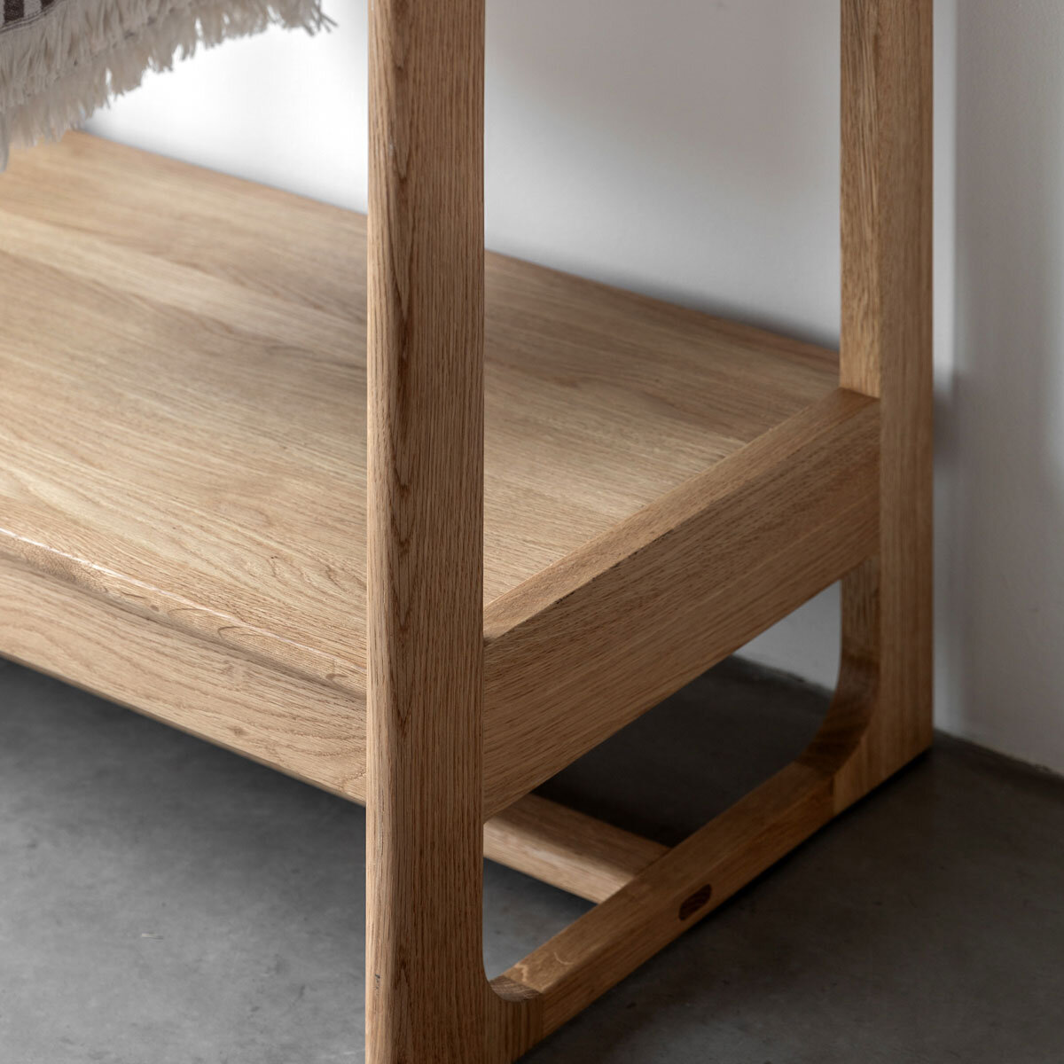 Gallery Craft Oak Open Wardrobe