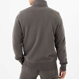 Jack Wills Men's Barchester 1/4 Zip Sweatshirt in Slate Grey
