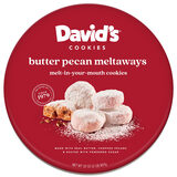 David's Cookies Butter Pecan Meltaways, 907g