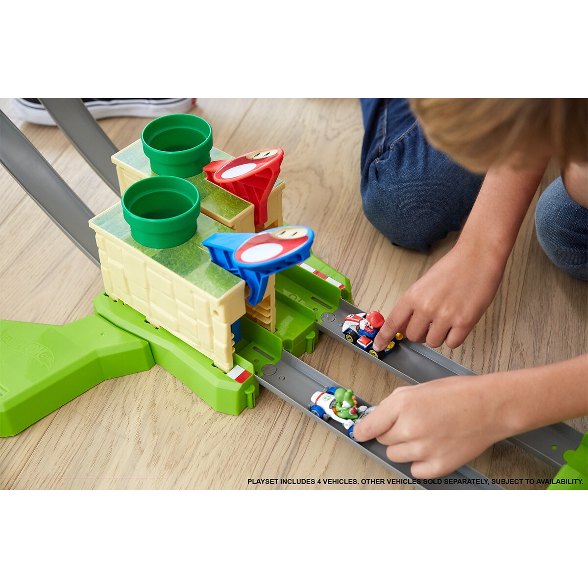Hot wheels mario kart circuit track set discount