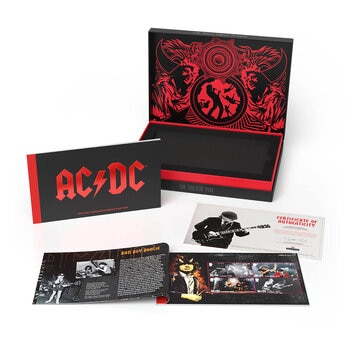 AD/DC Limited Edition Prestige Stamp Book from Royal Mail®
