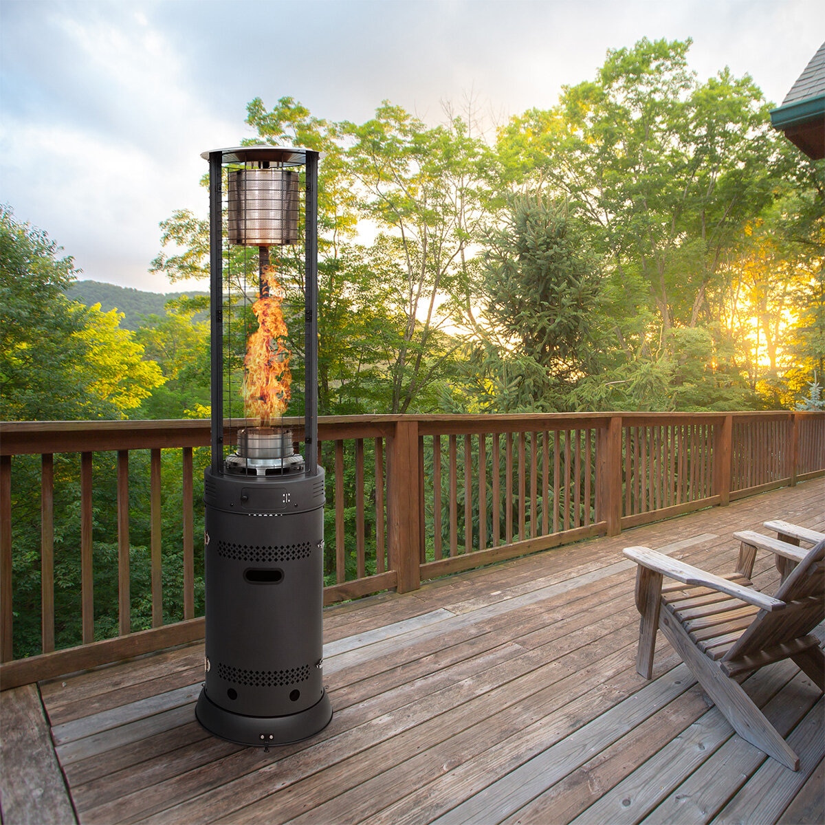 Well Traveled Cyclone Flame Gas Patio Heater