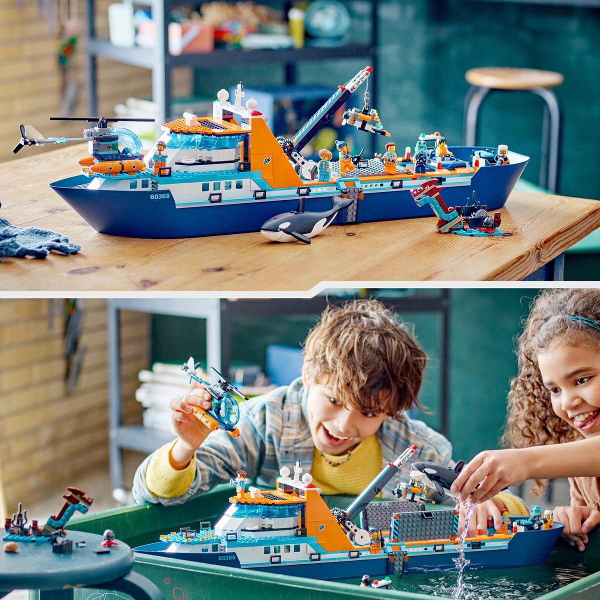 Buy LEGO City Artic Explorer Ship Lifestyle Image at Costco.co.uk