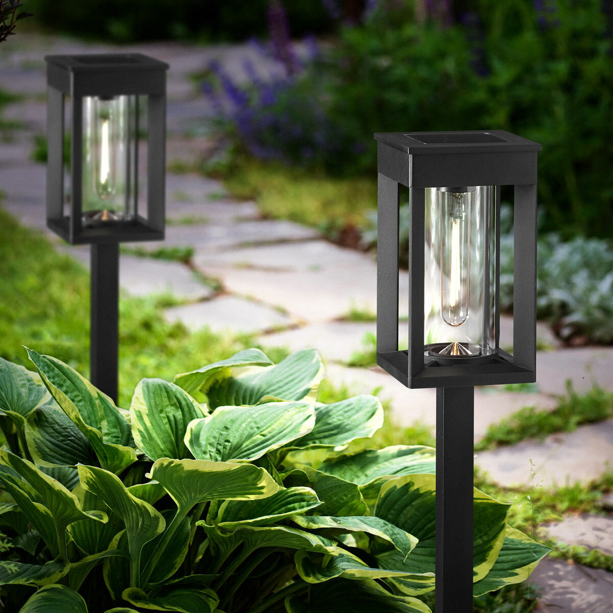 Naturally Solar Pathway Lights - 4 Pack Naturally Solar Pathway Lights - 4 Pack