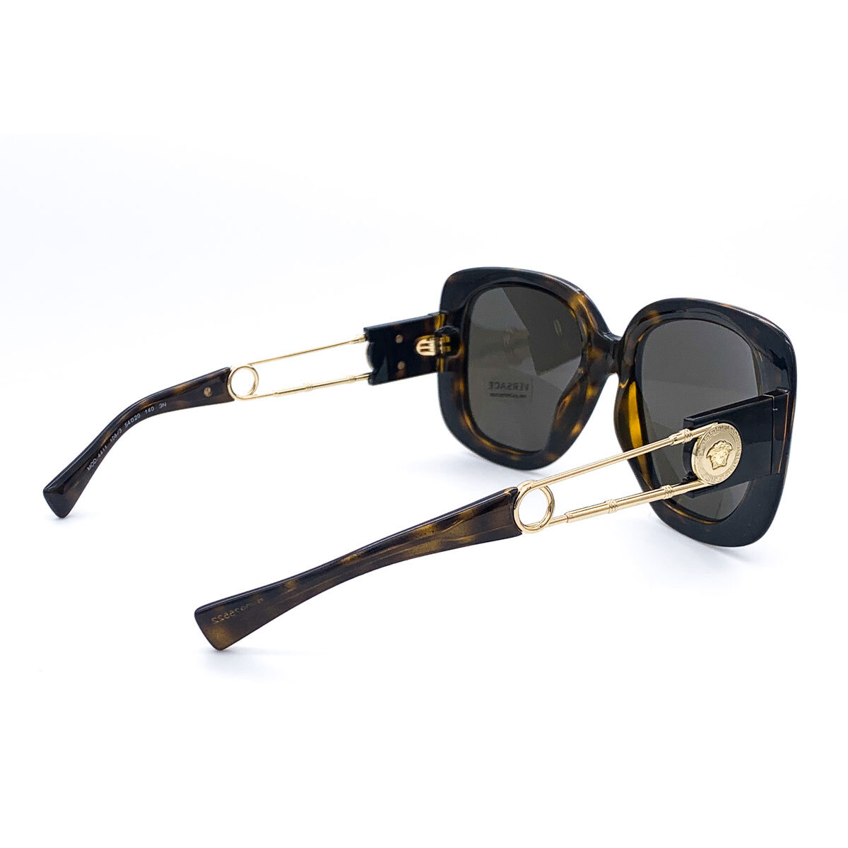 Versace Tortoise Shell Sunglasses with Brown Lenses, VE4411 108/3