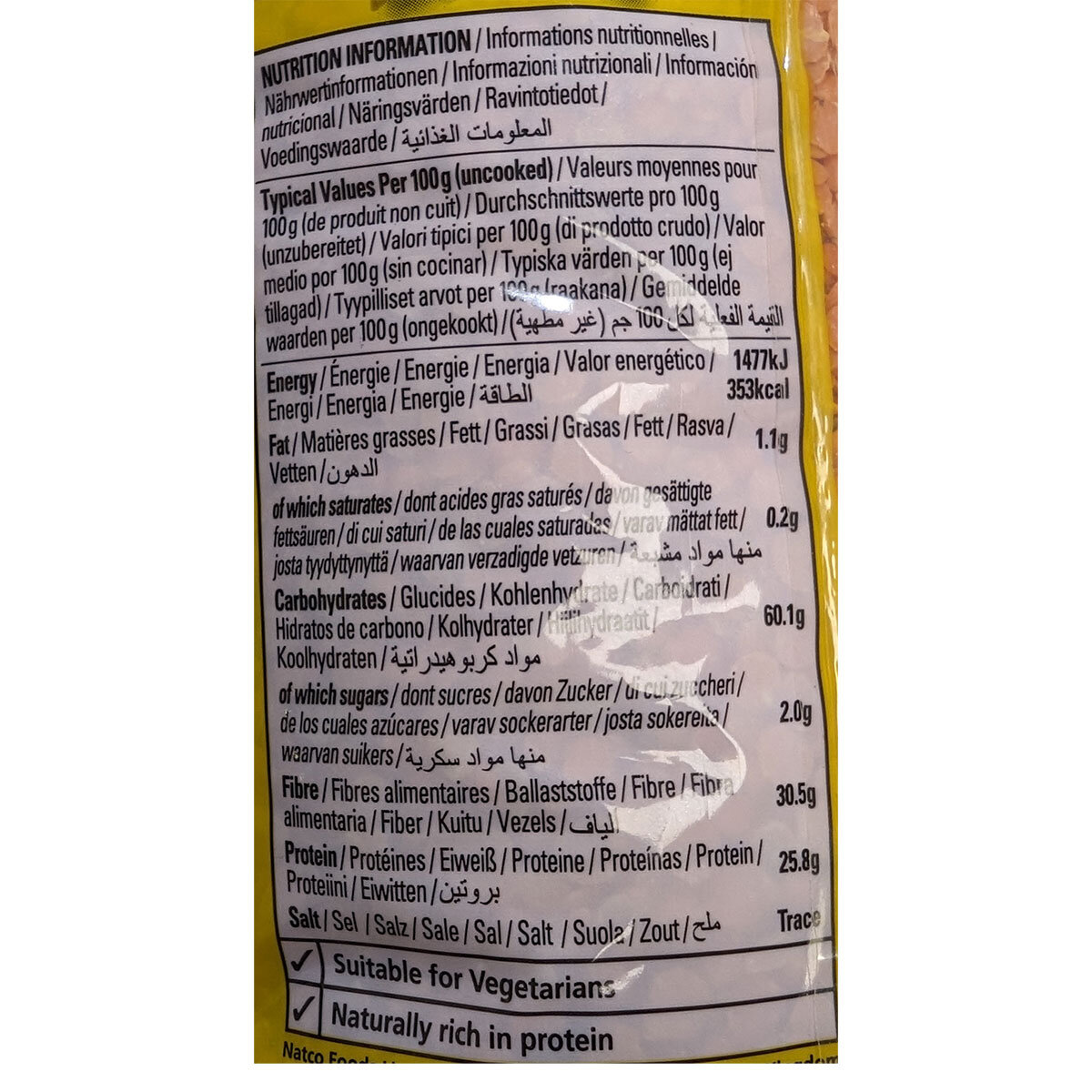 Nutritional Information