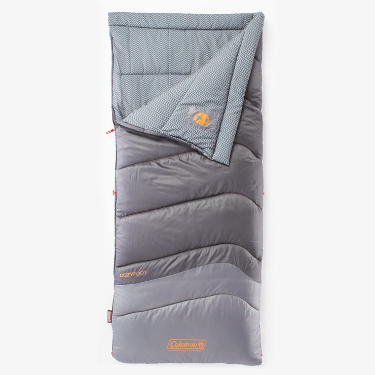 Coleman Cozy Foot Sleeping Bag in Charcoal Costco UK