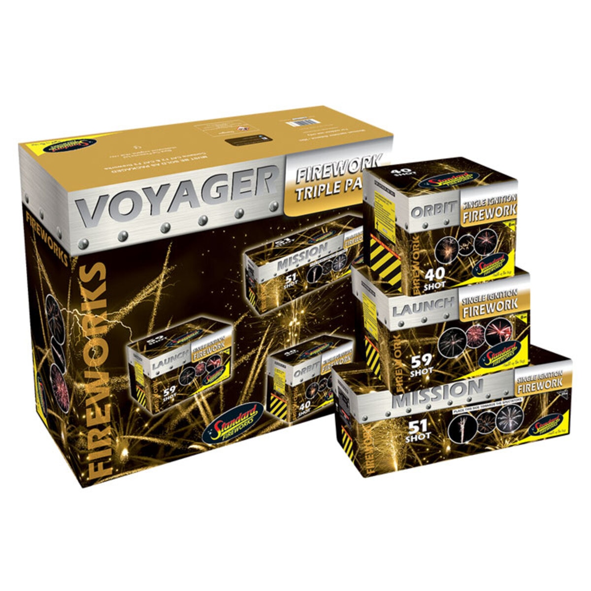 Standard Voyager Single Ignition Fireworks