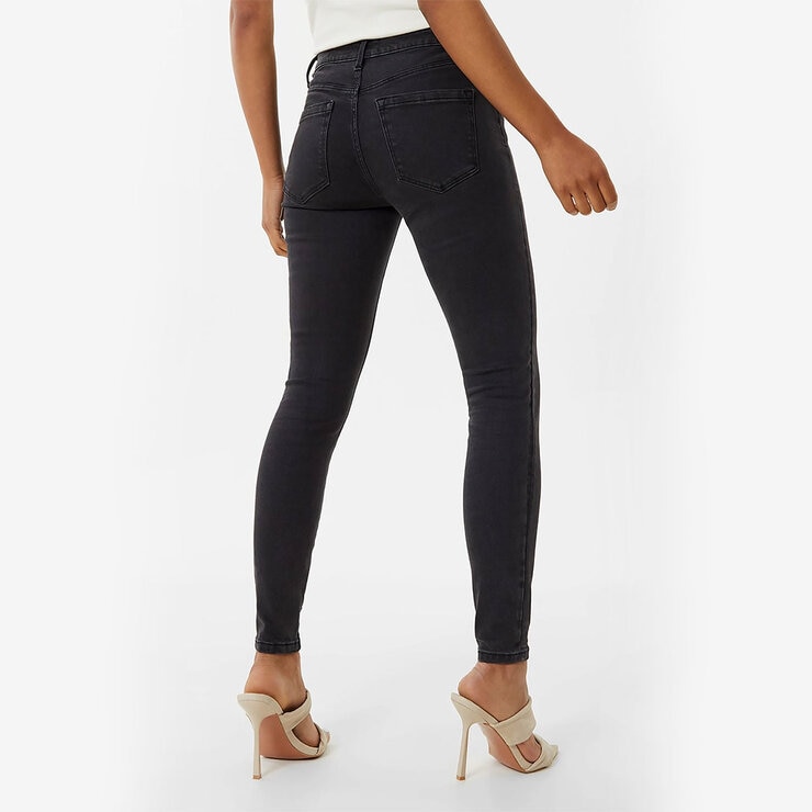 Jack Wills Ladies High Rise Skinny Jean in Black