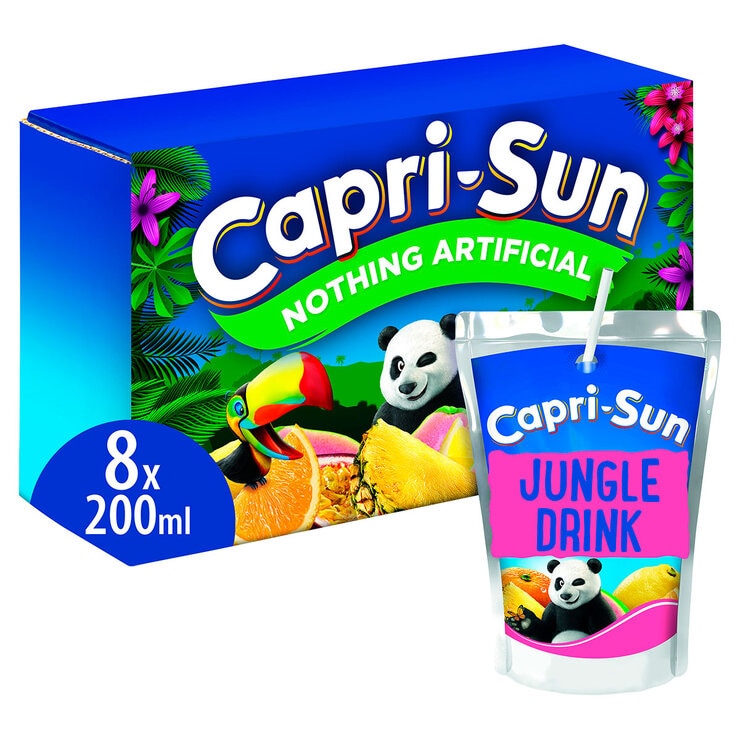 Capri Sun Jungle Juice, 8 x 200ml Capri Sun Jungle Juice, 8 x 200ml