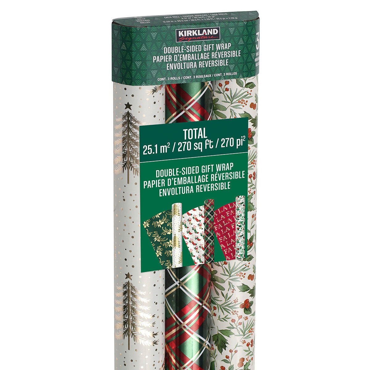 Buy KS Traditional Wrapping Paper Close-up Image at Costco.co.uk